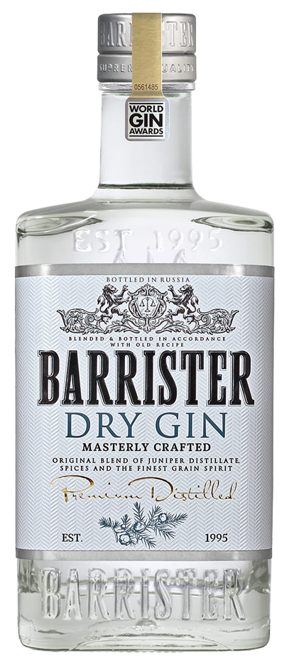 Barrister Dry Gin, 0,7 л — джин