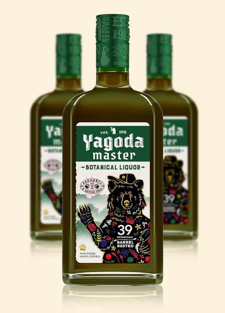 Yagoda Master, 0,5 л — ликёр